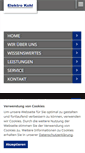 Mobile Screenshot of elektrokohl.com